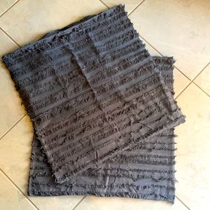 Dark Gray Pillow case